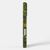 William Morris - Columbine, dunkelgrün, Case-Mate iPhone Hülle (Rückseite / Rechts)
