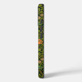 William Morris - Columbine, dunkelgrün, Case-Mate iPhone Hülle (Rückseite / Links)