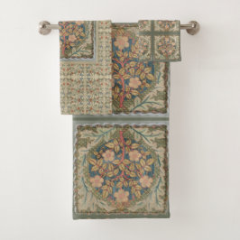 William * Morris Compilation Trellis Floral Tree Badhandtuch Set