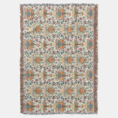 William Morris Compton Floral Art Nouveau Muster Decke (Vorderseite Vertikal)