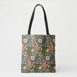 William Morris Compton Floral Art Nouveau Muster Tasche