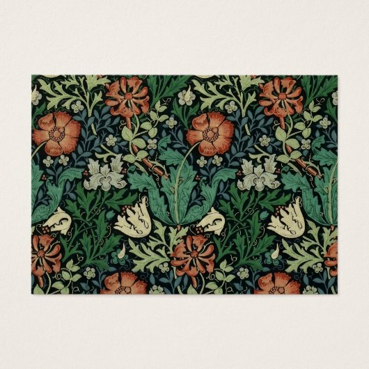 William Morris Compton Floral Art Nouveau Pattern (Vorderseite)