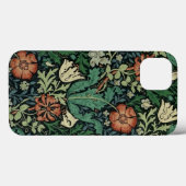William Morris Compton Floral Art Nouveau Pattern Case-Mate iPhone Hülle (Rückseite (Horizontal))