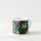 William Morris Compton Floral Art Nouveau Pattern Espressotasse (Vorderseite Rechts)
