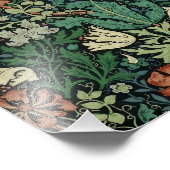 William Morris Compton Floral Art Nouveau Pattern Fotodruck (Ecke)
