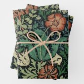 William Morris Compton Floral Art Nouveau Pattern Geschenkpapier Set (Beispiel)