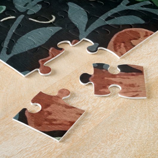 William Morris Compton Floral Art Nouveau Pattern Puzzle (Seite)