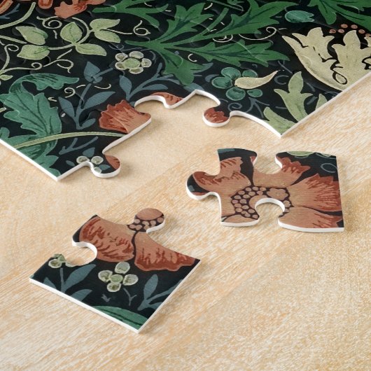William Morris Compton Floral Art Nouveau Pattern Puzzle (Seite)