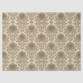 William Morris Compton Floral Art Nouveau Pattern Seidenpapier (Vorderseite)