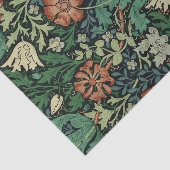 William Morris Compton Floral Art Nouveau Pattern Seidenpapier (Ausschnitt)