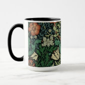 William Morris Compton Floral Art Nouveau Pattern Tasse (Links)