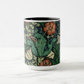 William Morris Compton Floral Art Nouveau Pattern Tasse (Zentrum)