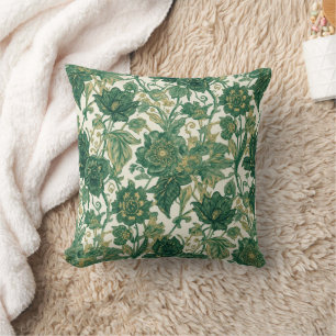 William Morris Compton Grün Art Nouveau Kissen