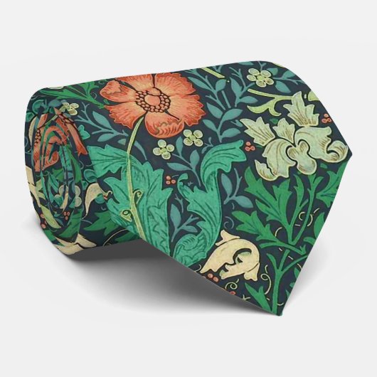 William Morris "Compton" Krawatte (Gerollt)