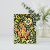 William Morris "Compton" Postkarte (Stehend Vorderseite)