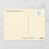 William Morris "Compton" Postkarte (Rückseite)