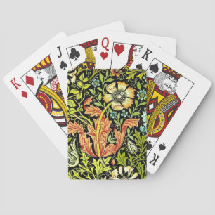 William Morris „Compton“ Spielkarten