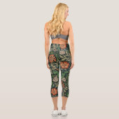 William Morris Compton Wallpaper Classic Capri Leggings (Rückseite)