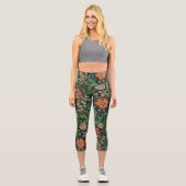 William Morris Compton Wallpaper Classic Capri Leggings (Vorderseite)