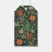 William Morris Compton Wallpaper Classic Geschenkanhänger (Rückseite)