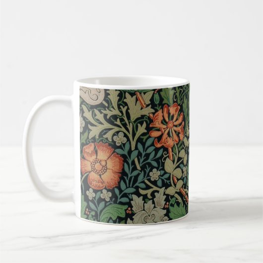William Morris Compton Wallpaper Classic Kaffeetasse (Links)