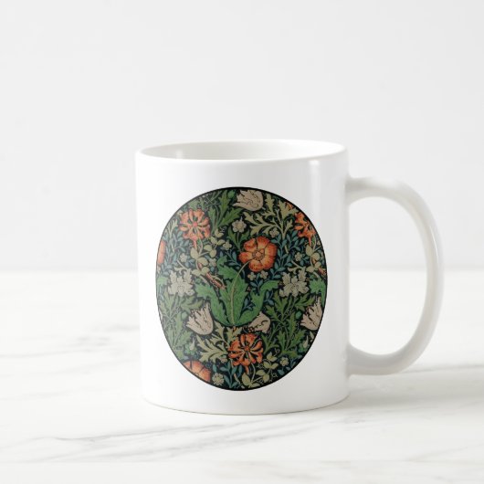 William Morris Compton Wallpaper Classic Kaffeetasse (Rechts)
