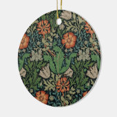 William Morris Compton Wallpaper Classic Keramik Ornament (Links)