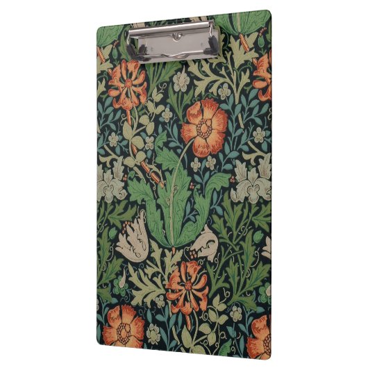 William Morris Compton Wallpaper Classic Klemmbrett (Links)
