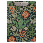 William Morris Compton Wallpaper Classic Klemmbrett (Vorderseite)