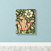 William Morris Compton Wallpaper Classic Leinwanddruck (Insitu (Holzboden))