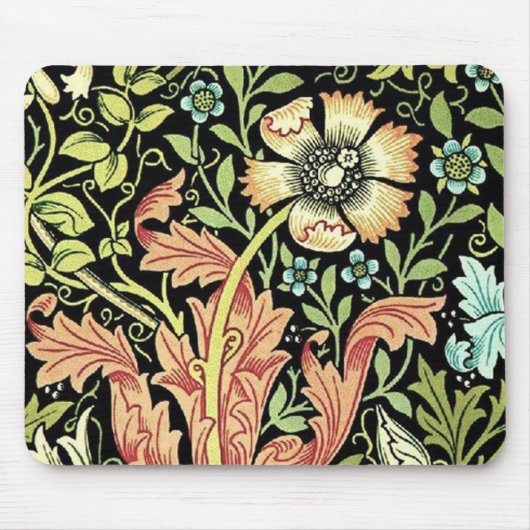 William Morris Compton Wallpaper Classic Mousepad (Vorne)