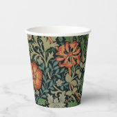 William Morris Compton Wallpaper Classic Pappbecher (Vorderseite)