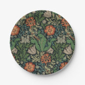 William Morris Compton Wallpaper Classic Pappteller (Vorderseite)