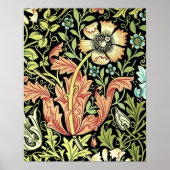 William Morris Compton Wallpaper Classic Poster (Vorne)