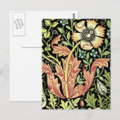 William Morris Compton Wallpaper Classic Postkarte (Vorne/Hinten)
