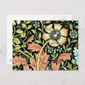 William Morris Compton Wallpaper Classic Postkarte (Vorne/Hinten)
