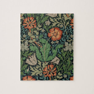 William Morris Compton Wallpaper Classic Puzzle