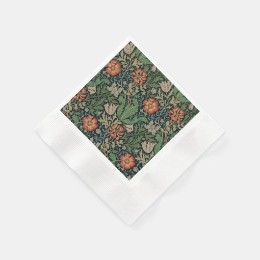William Morris Compton Wallpaper Classic Serviette (Ecke)
