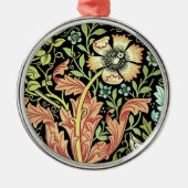 William Morris Compton Wallpaper Classic Silbernes Ornament (Vorne)