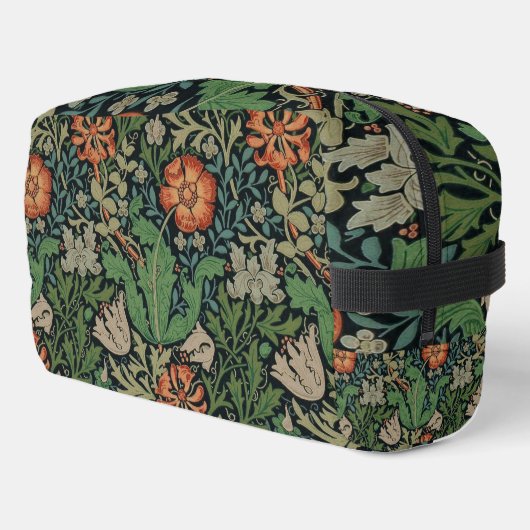 William Morris Compton Wallpaper Classic Waschbeutel (Linke Seite)