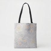 William Morris Coral & Sage Green Larkspur Muster Tasche (Vorderseite)