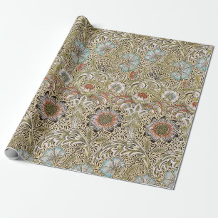 William Morris Corncockle Botanische Weinrebe Flor Geschenkpapier