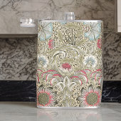 William Morris Corncockle Cream Blue und Pink Flachmann