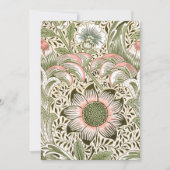 William Morris Corncockle Einladung (Vorderseite)