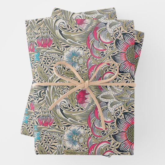 William Morris, Corncockle Geschenkpapier Set (Beispiel)