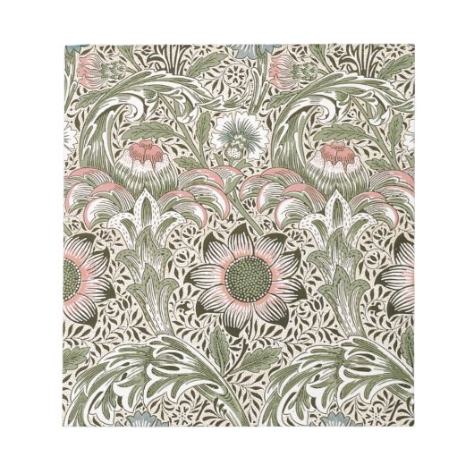 William Morris Corncockle Notizblock (Vorderseite)