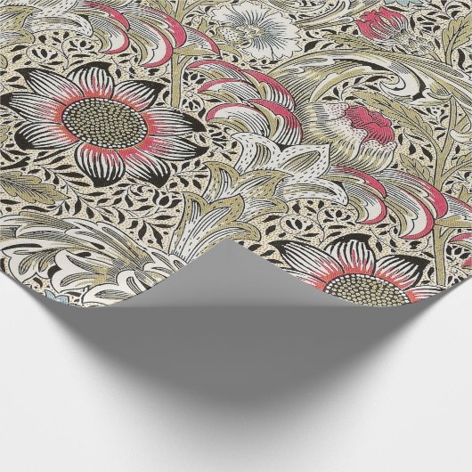 William Morris Corncockle Tapete Geschenkpapier (Ecke)