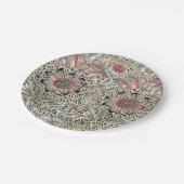 William Morris Corncockle Tapete Pappteller (Schrägansicht)