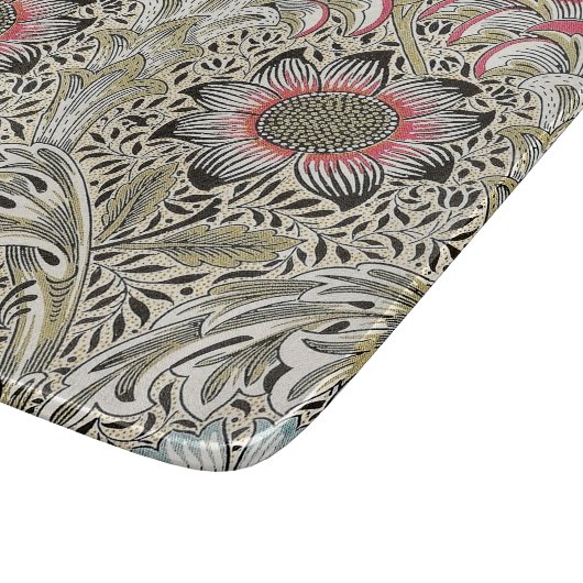 William Morris Corncockle Tapete Schneidebrett (Ecke)