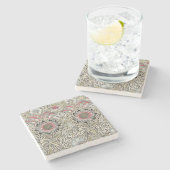 William Morris Corncockle Tapete Steinuntersetzer (Seitenansicht)